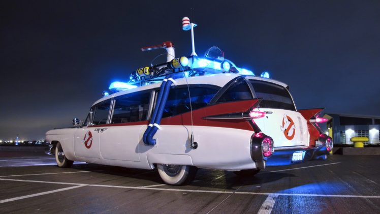 ghostbusters, Action, Adventure, Supernatural, Comedy, Ghost, Ambulance, Emergency HD Wallpaper Desktop Background