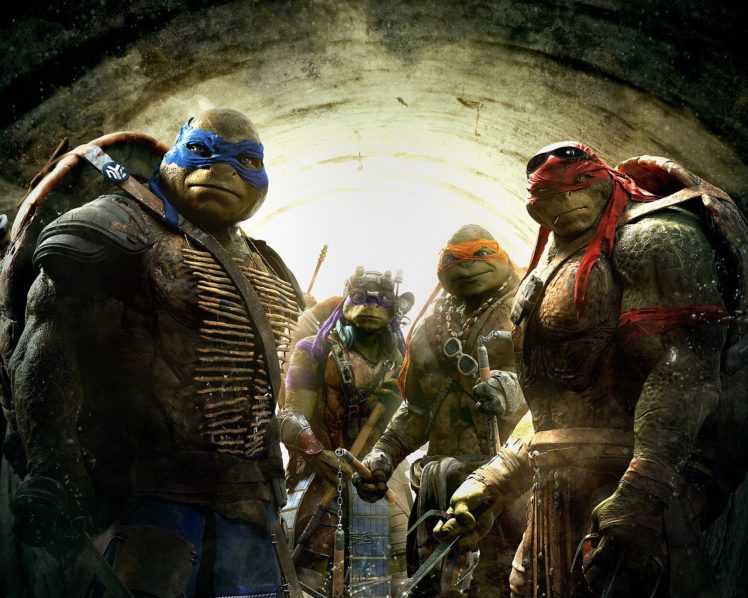 warrior, Teenage, Mutant, Ninja, Turtles, 2014, Ninja, Movies, Fantasy, Superhero HD Wallpaper Desktop Background