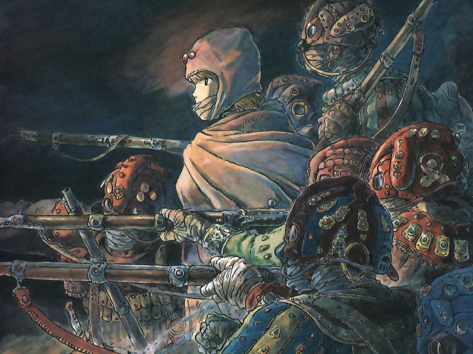 nausicaa valley wind, Anime, Fantasy, Adventure, Nausicaa, Valley, Wind Wallpaper