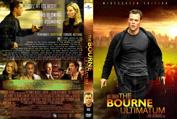 bourne, Ultimatum, Action, Mystery, Thriller, Spy, Hitman, Poster HD Wallpaper Desktop Background
