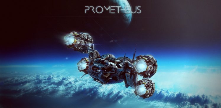 prometheus, Adventure, Mystery, Sci fi, Futuristic, Poster, Spaceship HD Wallpaper Desktop Background