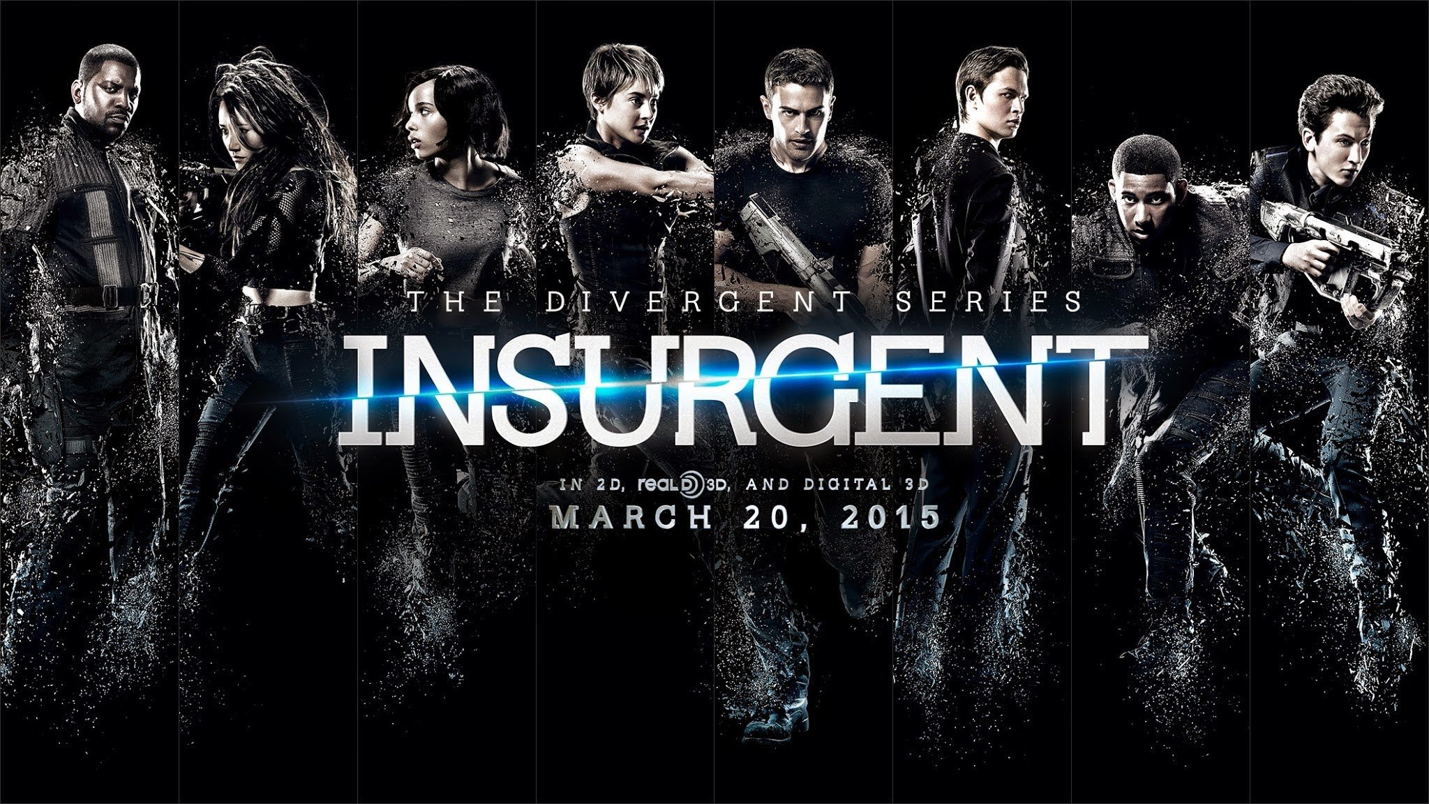 insurgent, Action, Adventure, Sci fi, Fantasy, Series, 1insurgent, Divergent, Weapon, Gun, Poster Wallpaper