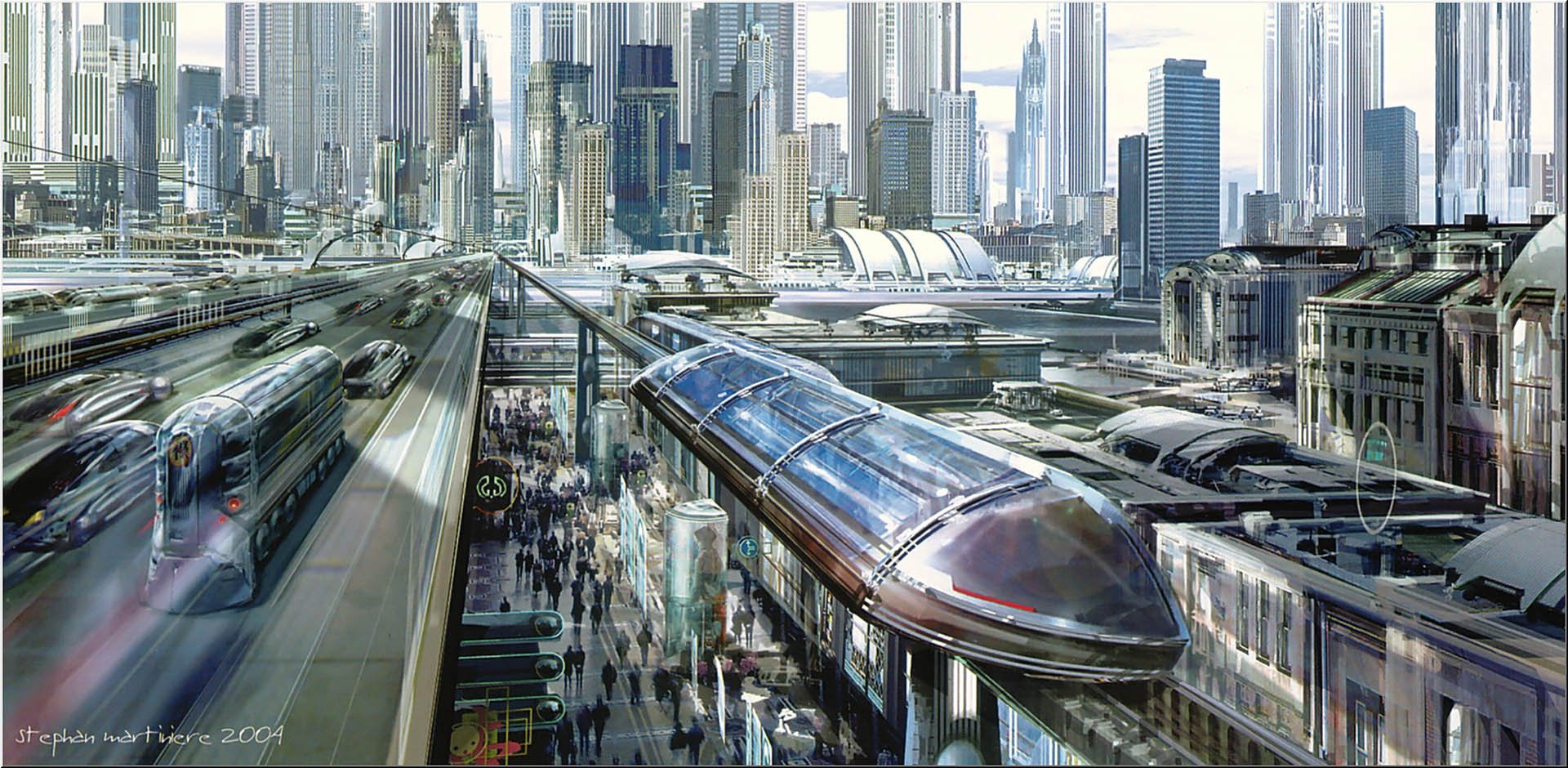 i robot, Action, Mystery, Sci fi, Futuristic, Robot, Technics, 1irobot, Crime, Dystopian, City, Train Wallpaper