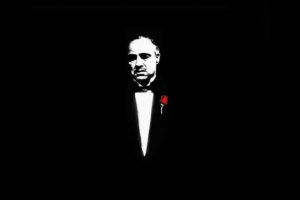 the, Godfather, Black, Background