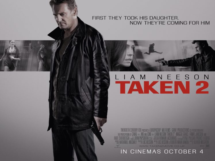 taken, Action, Thriller, Spy, Crime, Liam, Neeson, 1taken, Weapon, Gun, Pistol, Poster HD Wallpaper Desktop Background