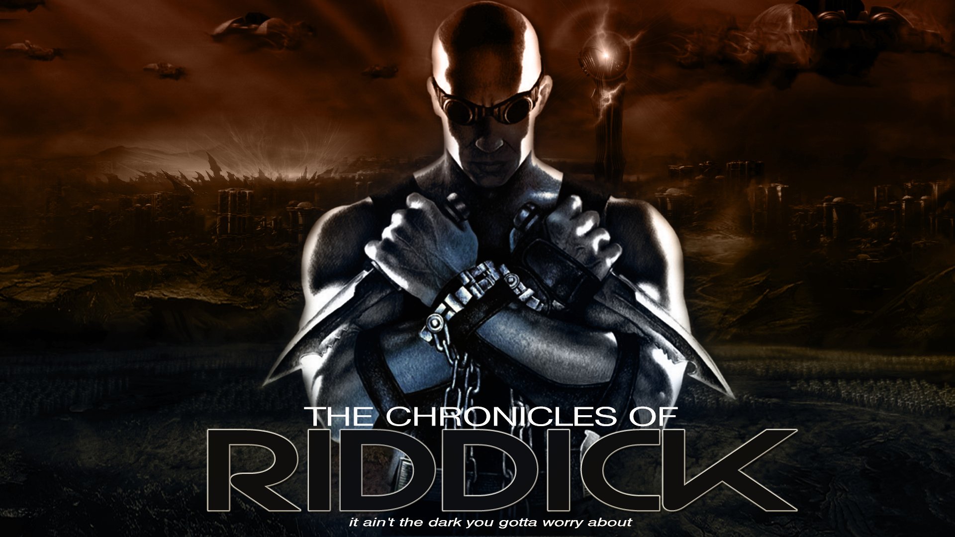 riddick, Action, Thriller, Sci fi, Science, Futuristic, Warrior, Chronriddick, Science, Fiction, Diesel, Chronicles Wallpaper