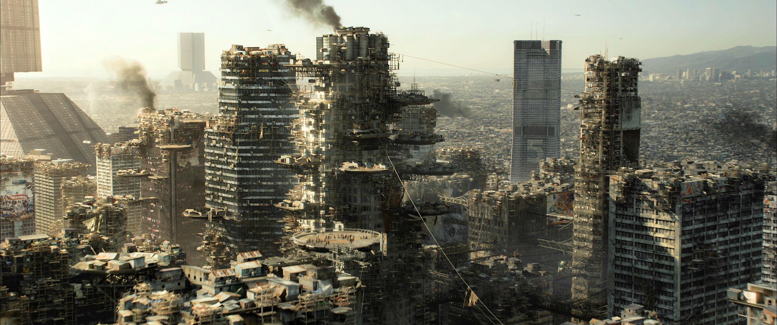 elysium, Sci fi, Thriller, Apocalyptic, Action, Futuristic, Drama, Damon, Cyborg, Warrior Wallpaper