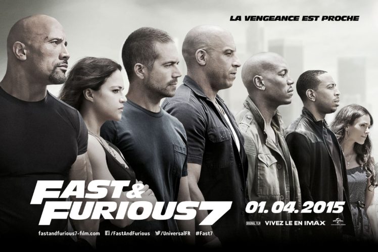 fast, Furious, 7, Action, Thriller, Race, Racing, Crime, Ff7, 1ff7, Poster HD Wallpaper Desktop Background