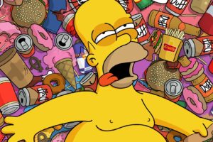 beers, Cartoons, Food, Ice, Cream, Homer, Simpson, Donuts, The, Simpsons, Krusty, The, Clown, Cigarettes, Red, Bull, Duff, Beer