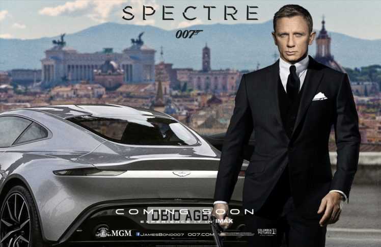 spectre, 007, Bond, 24, James, Action, Spy, Crime, Thriller, 1spectre, Mystery, Poster HD Wallpaper Desktop Background