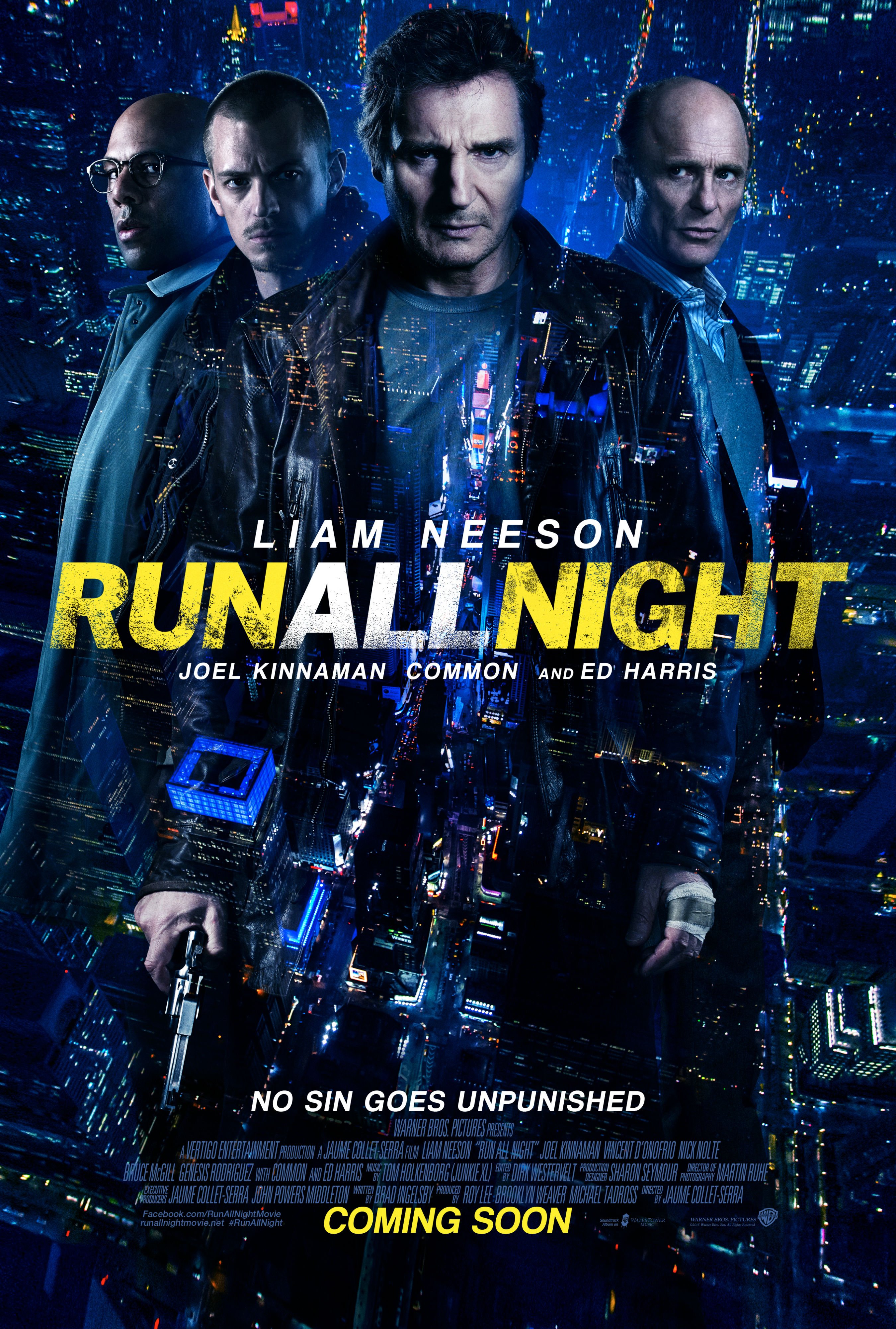 run, All, Night, Action, Crime, Drama, Gangster, Mafia, Noir, 1runan, Poster Wallpaper