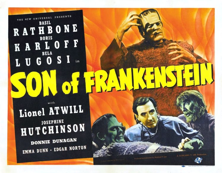 son, Of, Frankenstein, Poster HD Wallpaper Desktop Background