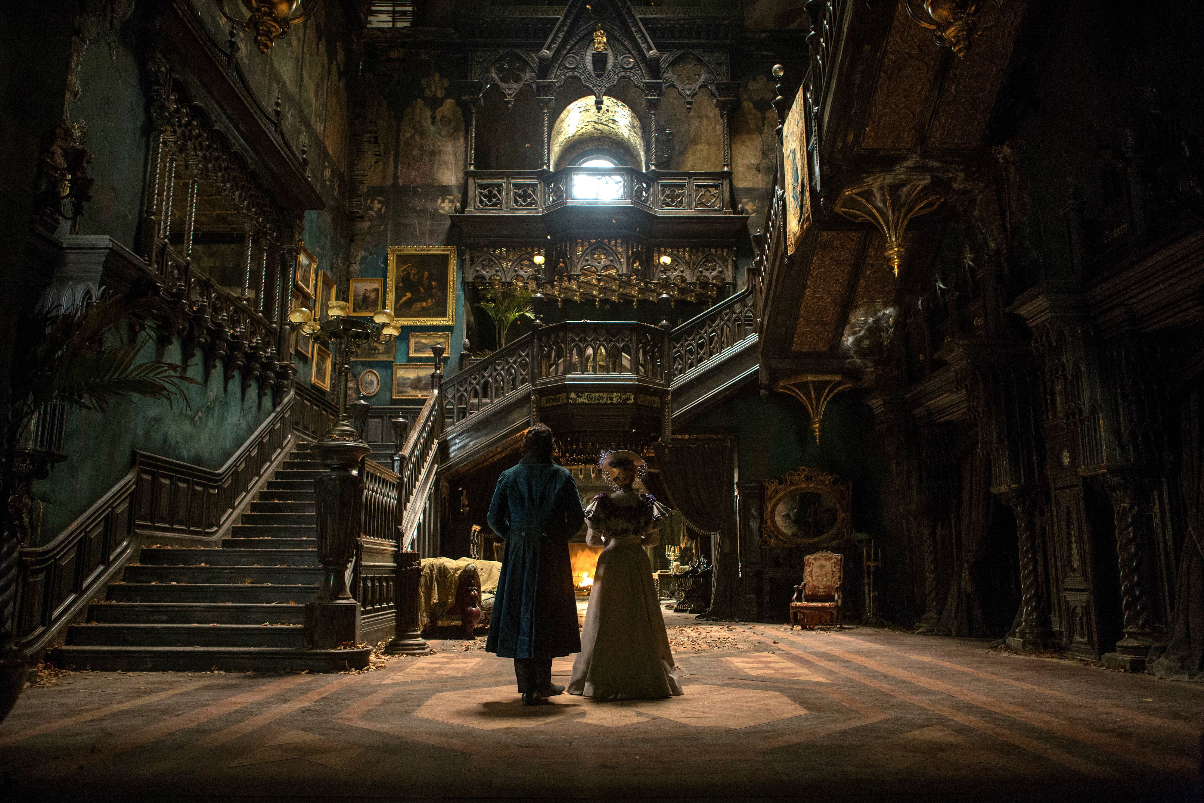 crimson, Peak, Drama, Fantasy, Darl, Horror, Gothic, 1crimp, Romance, Ghost, Supernatural Wallpaper