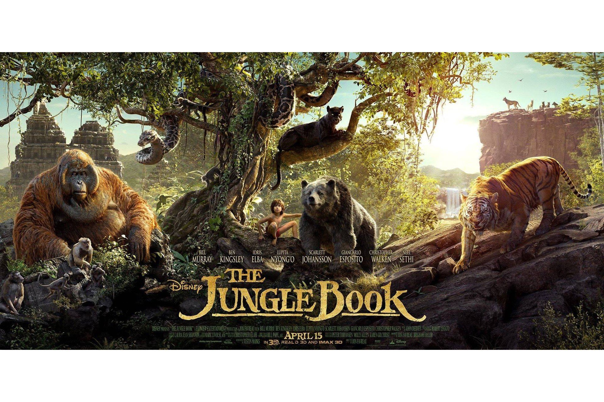 jungle, Book, Disney, Fantasy, Family, Cartoon, Comedy, Adventure, Drama, 1jbook, Poster Wallpaper