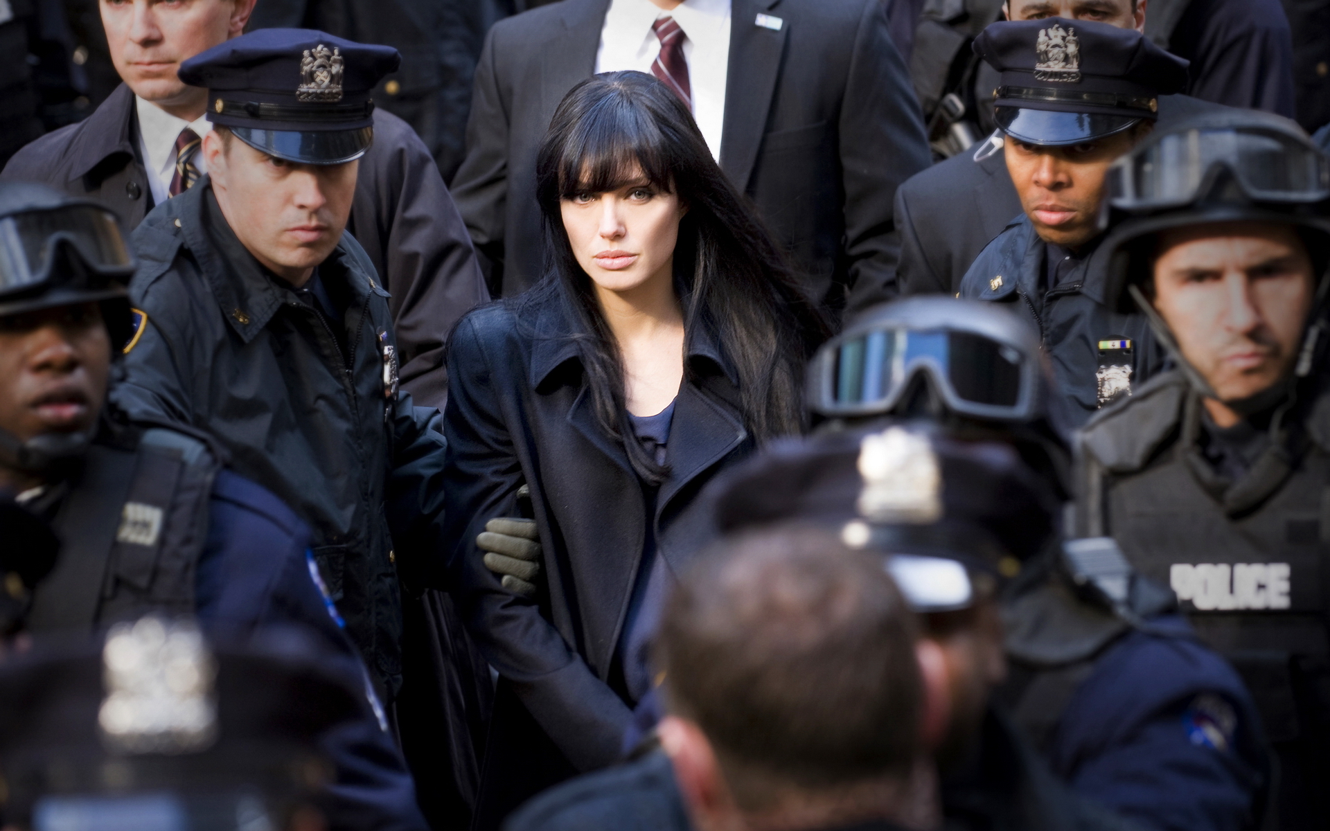 salt, Angelina, Jolie, Actress, Brunette, Girl, Girls, Women, Female, Females, Movie, Movies Wallpaper