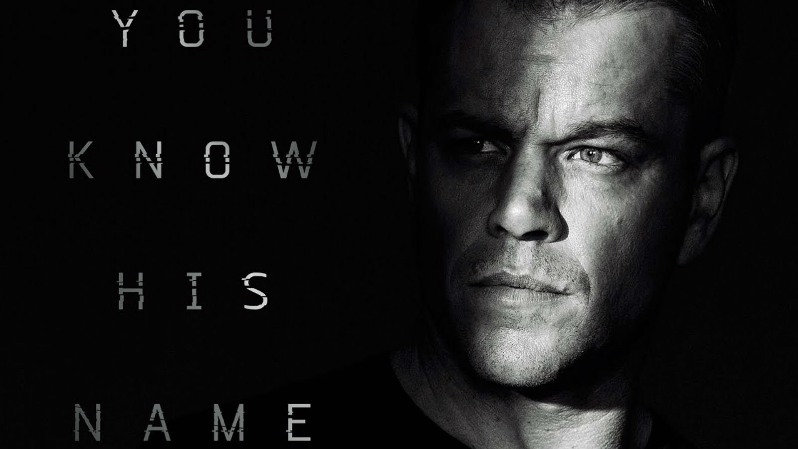 bourne, Matt, Damon, Action, Spy, Crime, Fighting, Thriller, Poster Wallpaper