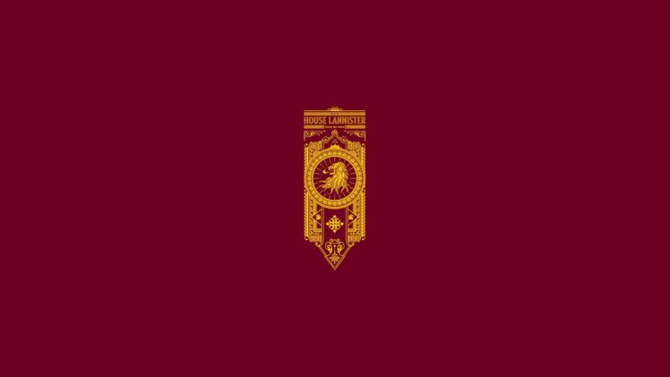 game, Of, Thrones, Song, Of, Ice, And, Fire, Lannister, Minimal HD Wallpaper Desktop Background