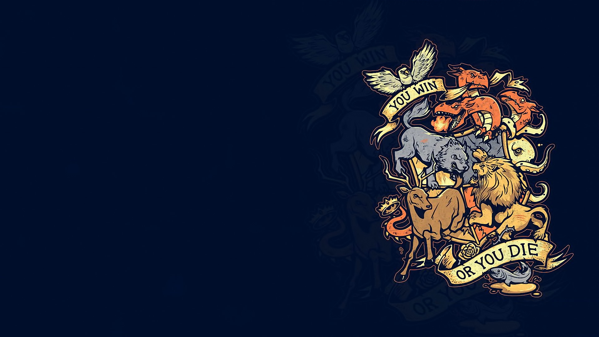 game, Of, Thrones, Fantasy, Crest Wallpaper