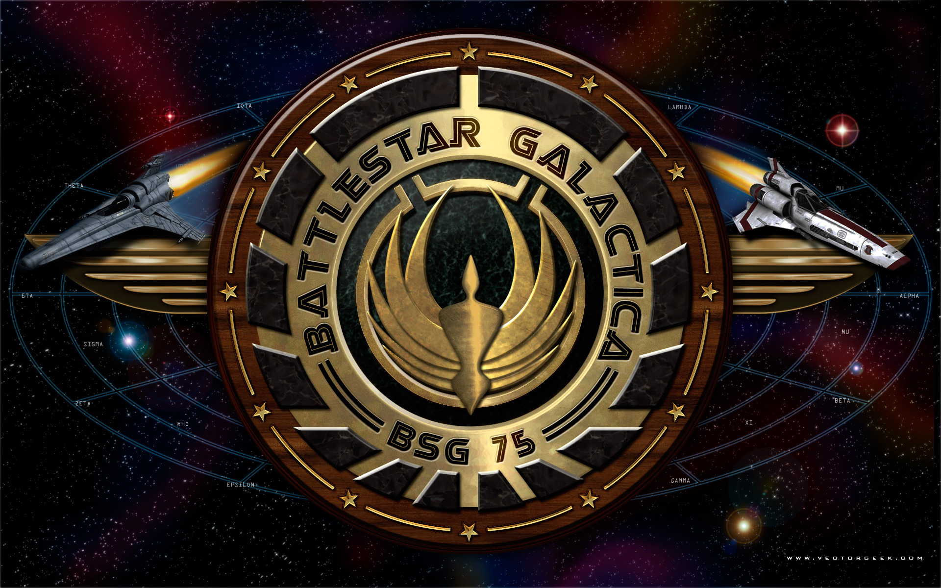 battlestar, Galactica Wallpaper