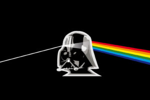 pink, Floyd, Darth, Vader, Prism, Rainbows