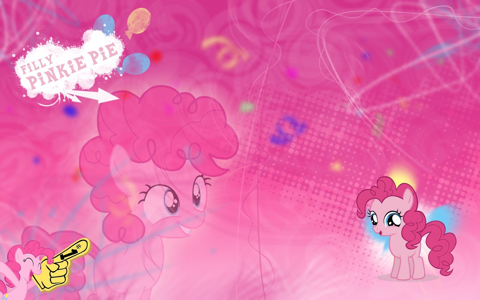 my, Little, Pony, Pinkie, Pie Wallpaper