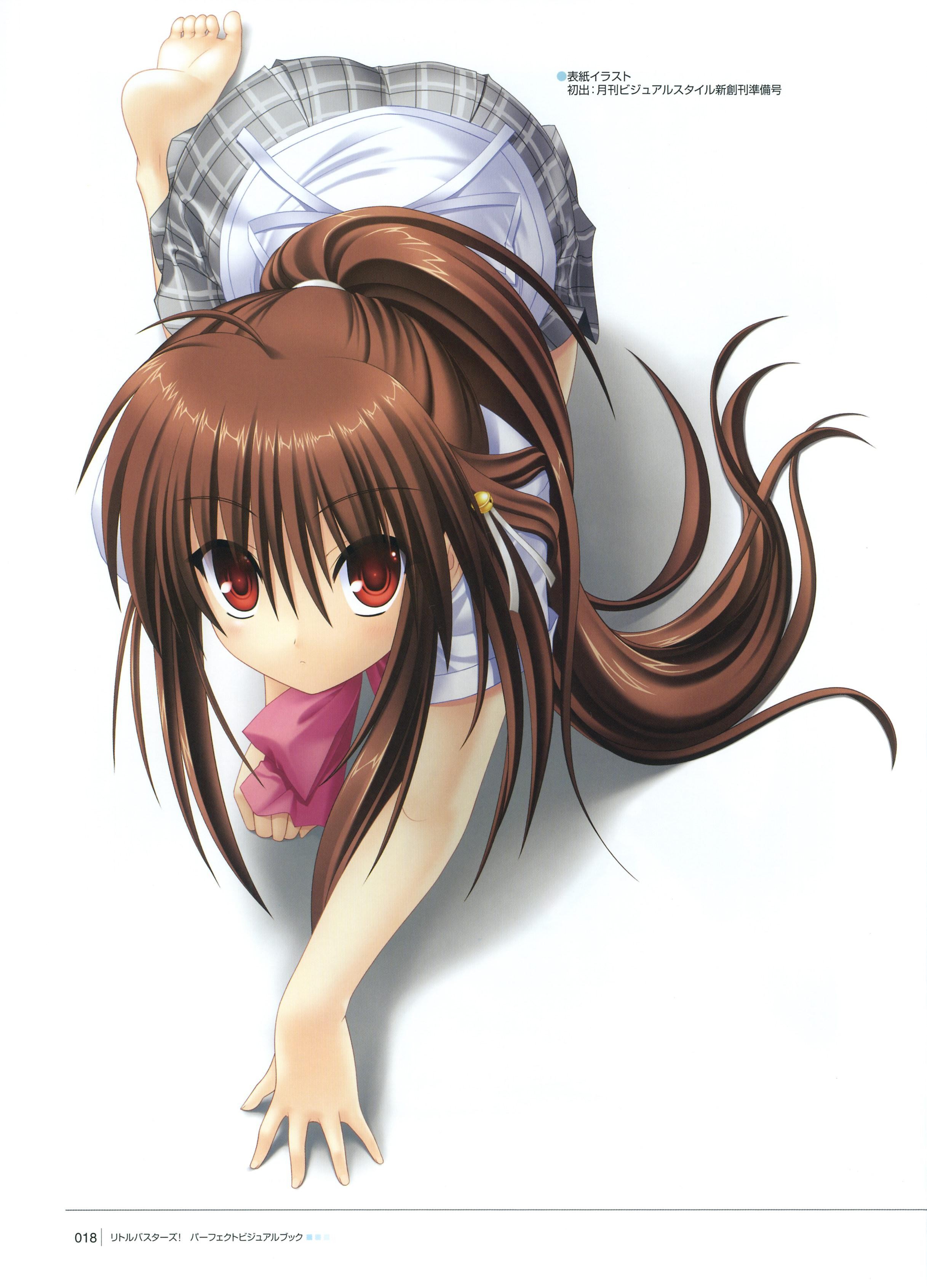 little, Visual, Novels, Artbook, Anime, Little, Busters , Anime, Girls Wallpaper
