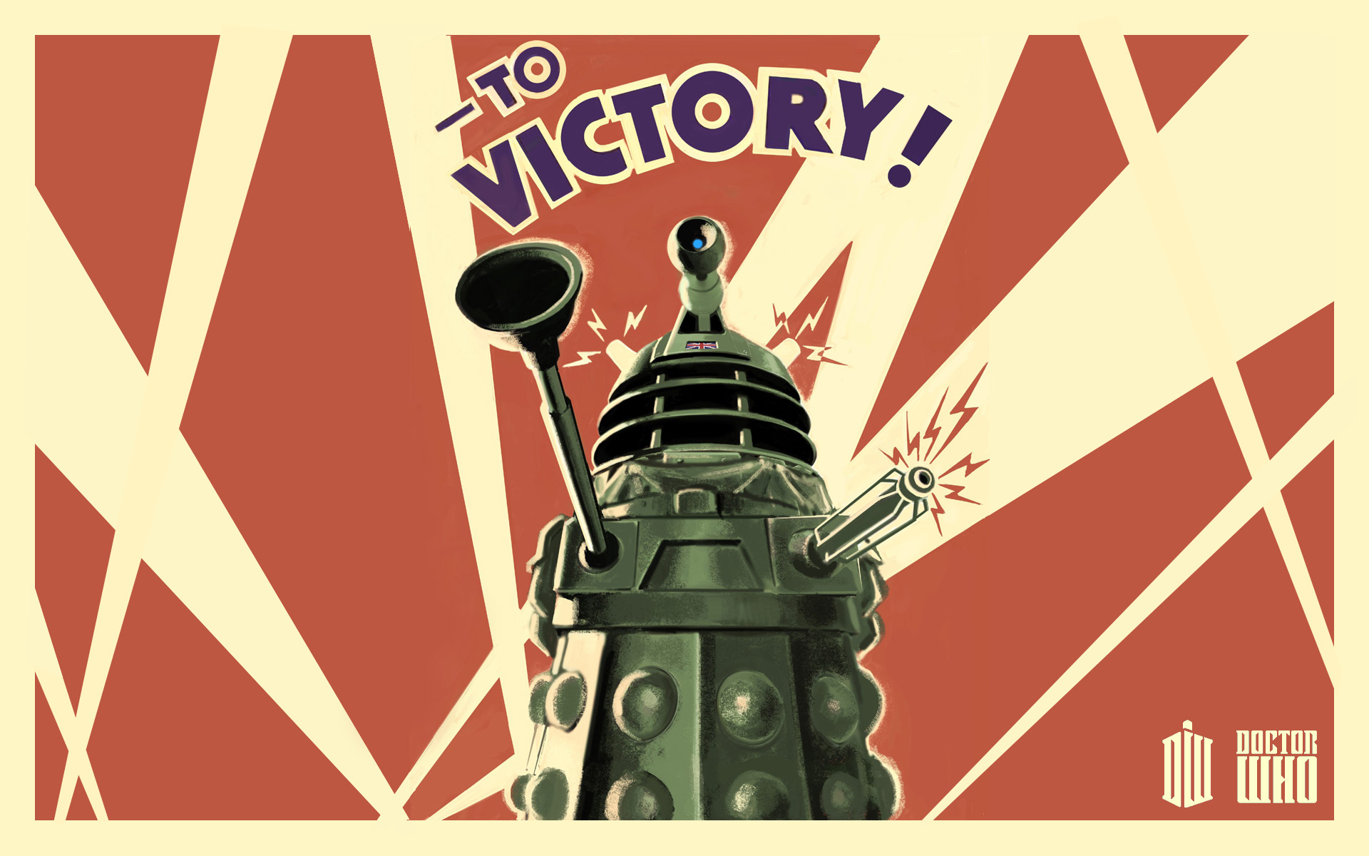 dalek, Propaganda, Doctor, Who, Posters Wallpaper