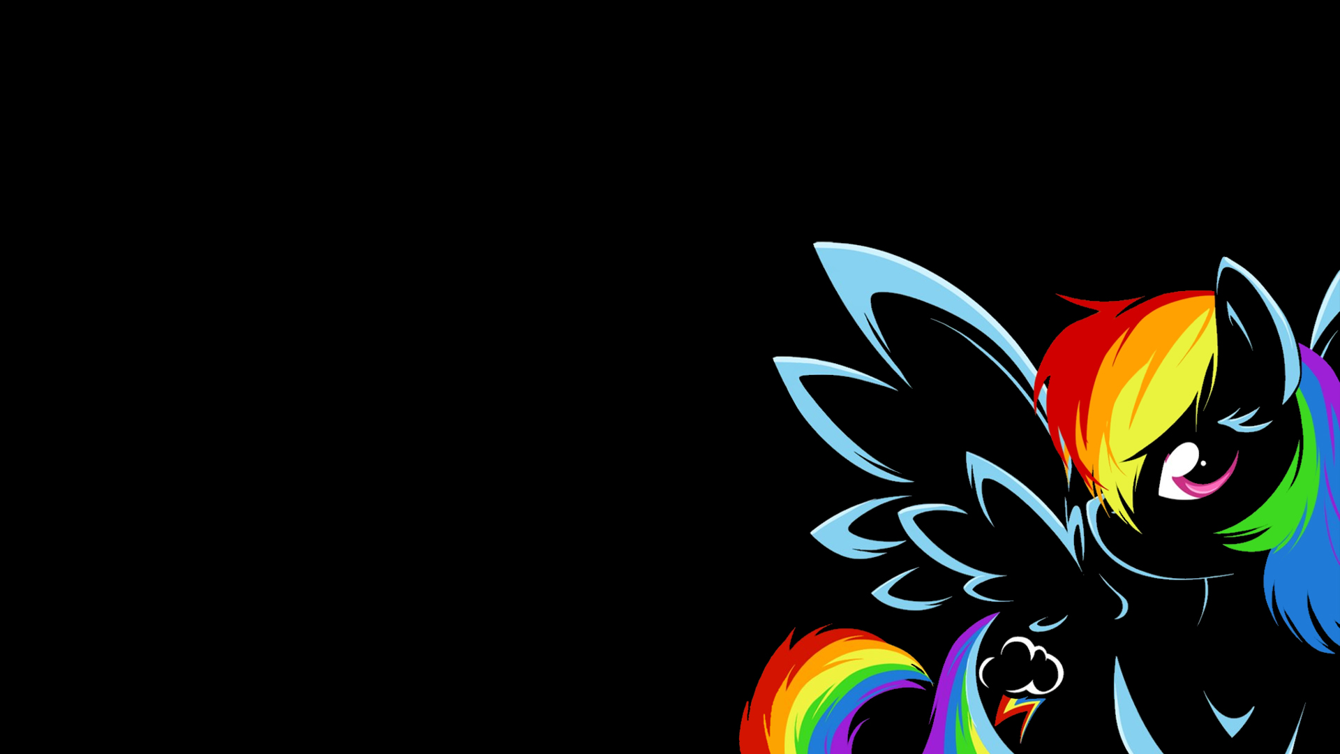 my, Little, Pony, Rainbow, Dash Wallpaper