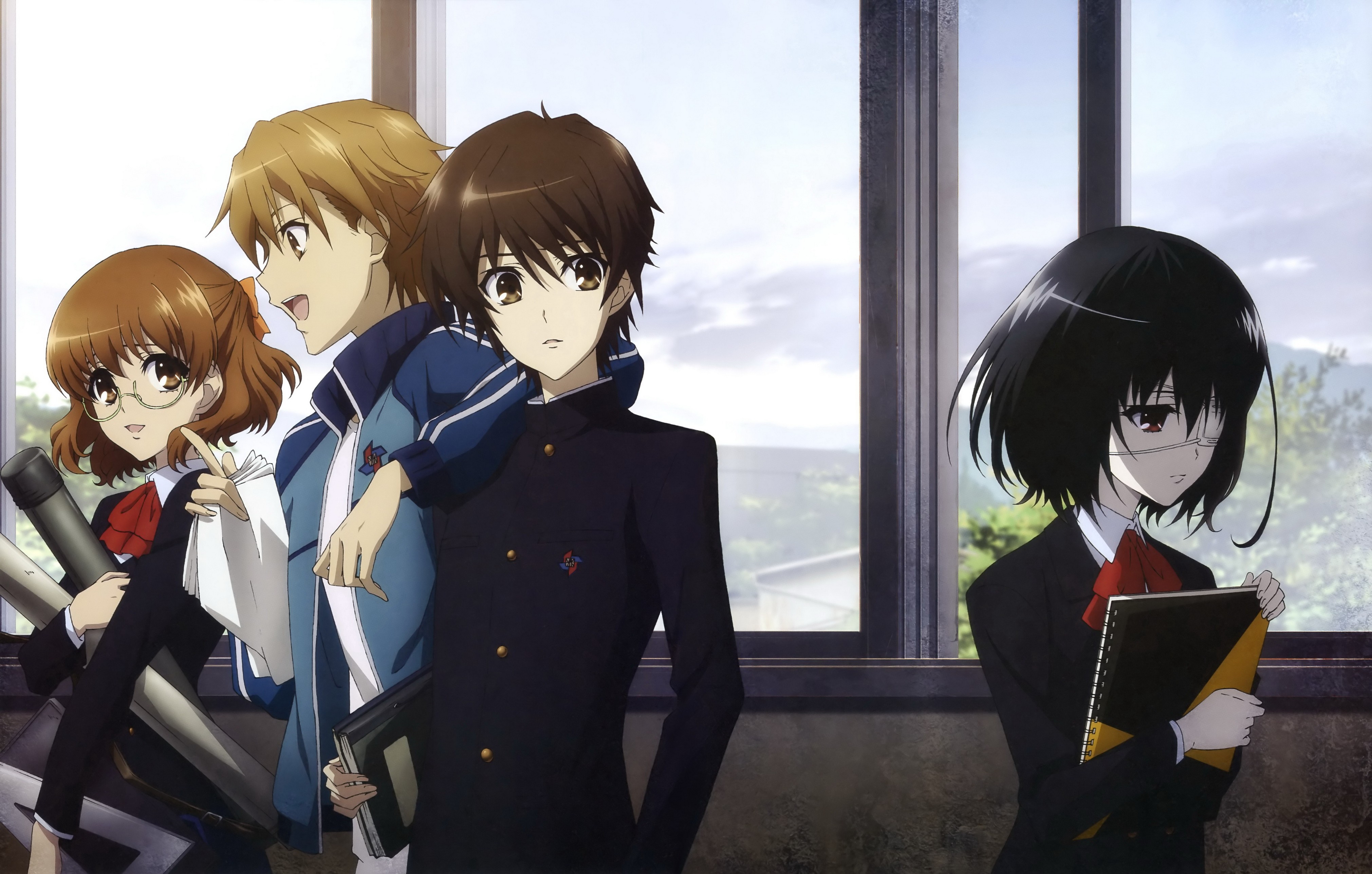 another,  anime, Series Wallpaper