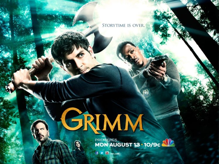 grimm, Supernatural, Drama, Horror, Fantasy, Television, Poster, Ge HD Wallpaper Desktop Background
