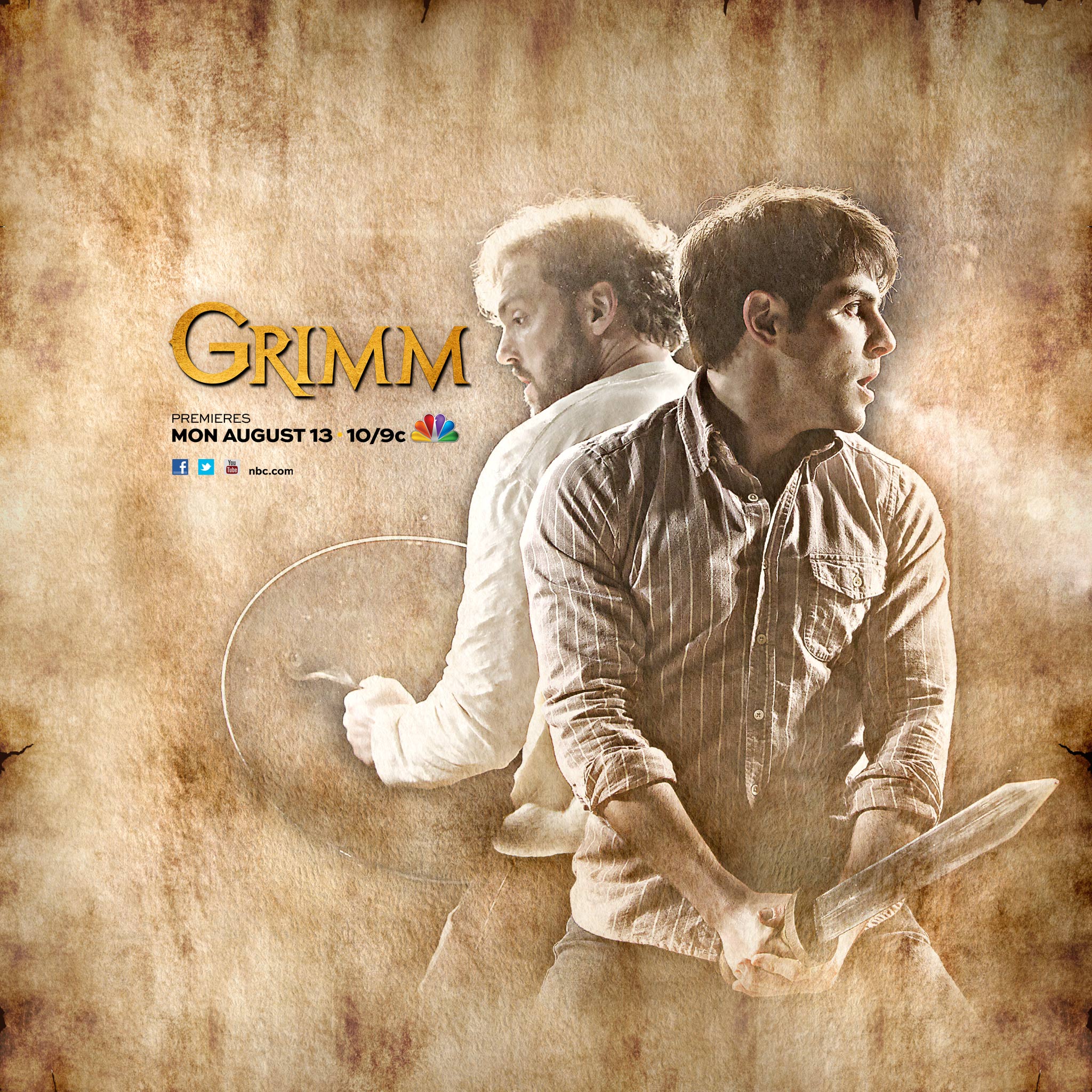 grimm, Supernatural, Drama, Horror, Fantasy, Television, Poster Wallpaper