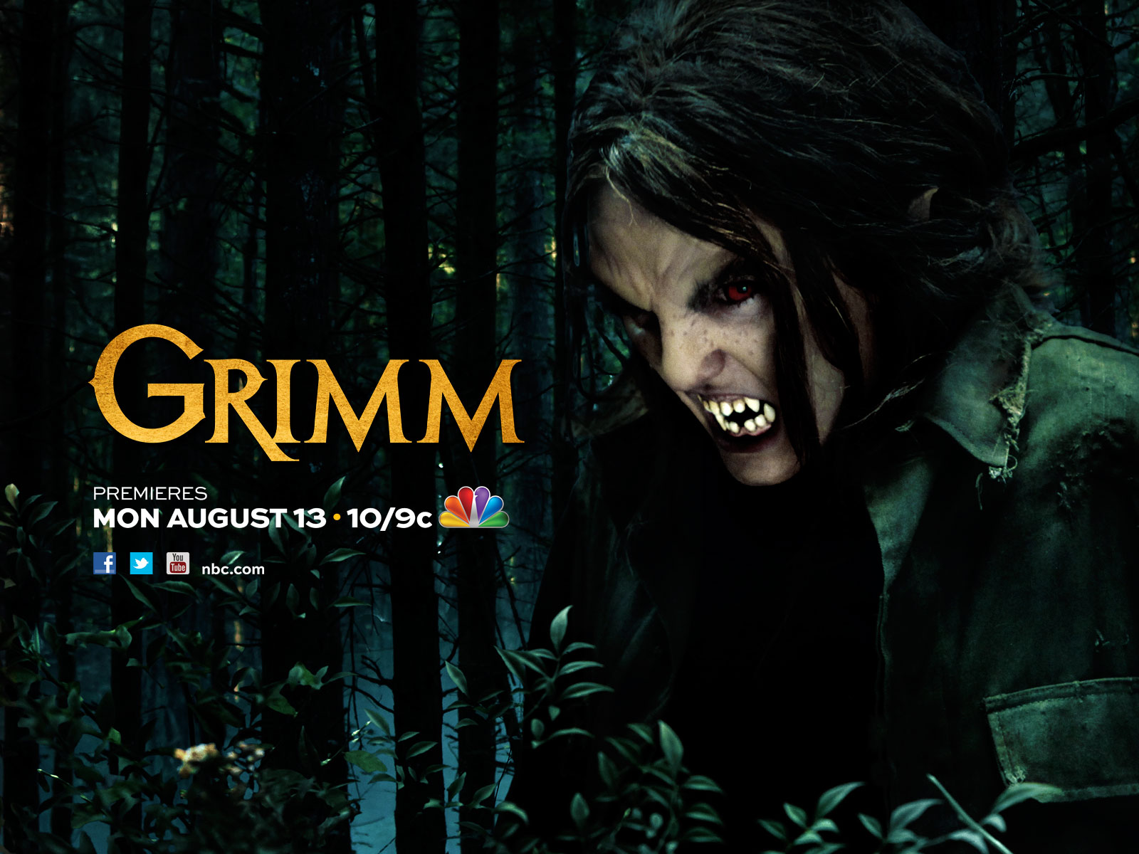 grimm, Supernatural, Drama, Horror, Fantasy, Television, Poster Wallpaper