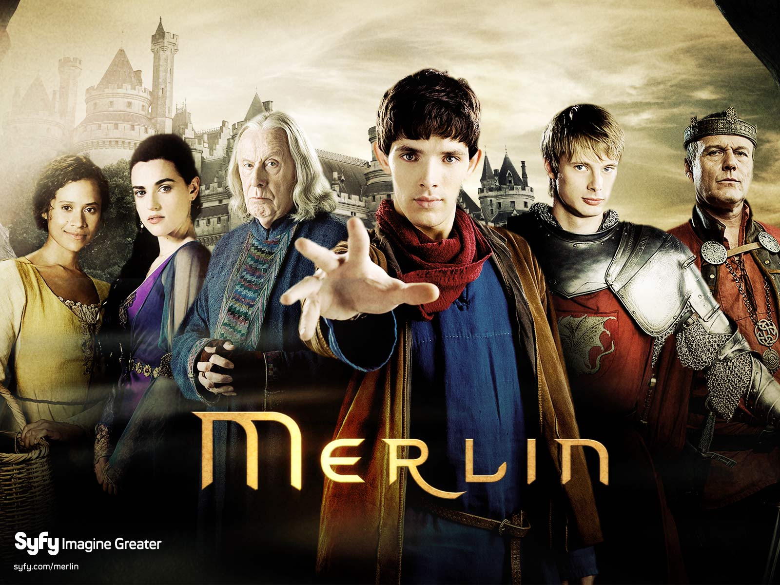 merlin, Family, Drama, Fantasy, Adventure, Television, Poster Wallpaper