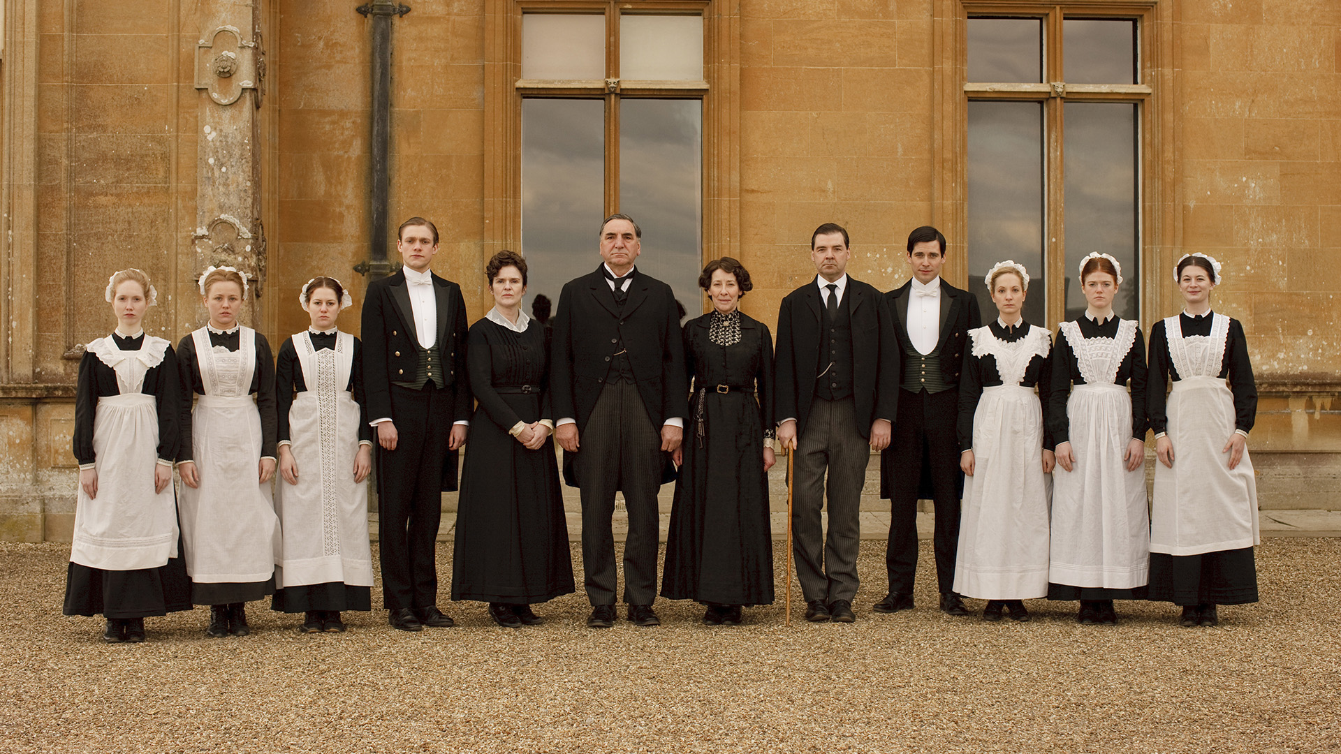 downton, Abbey, British, Period, Drama, Television Wallpaper