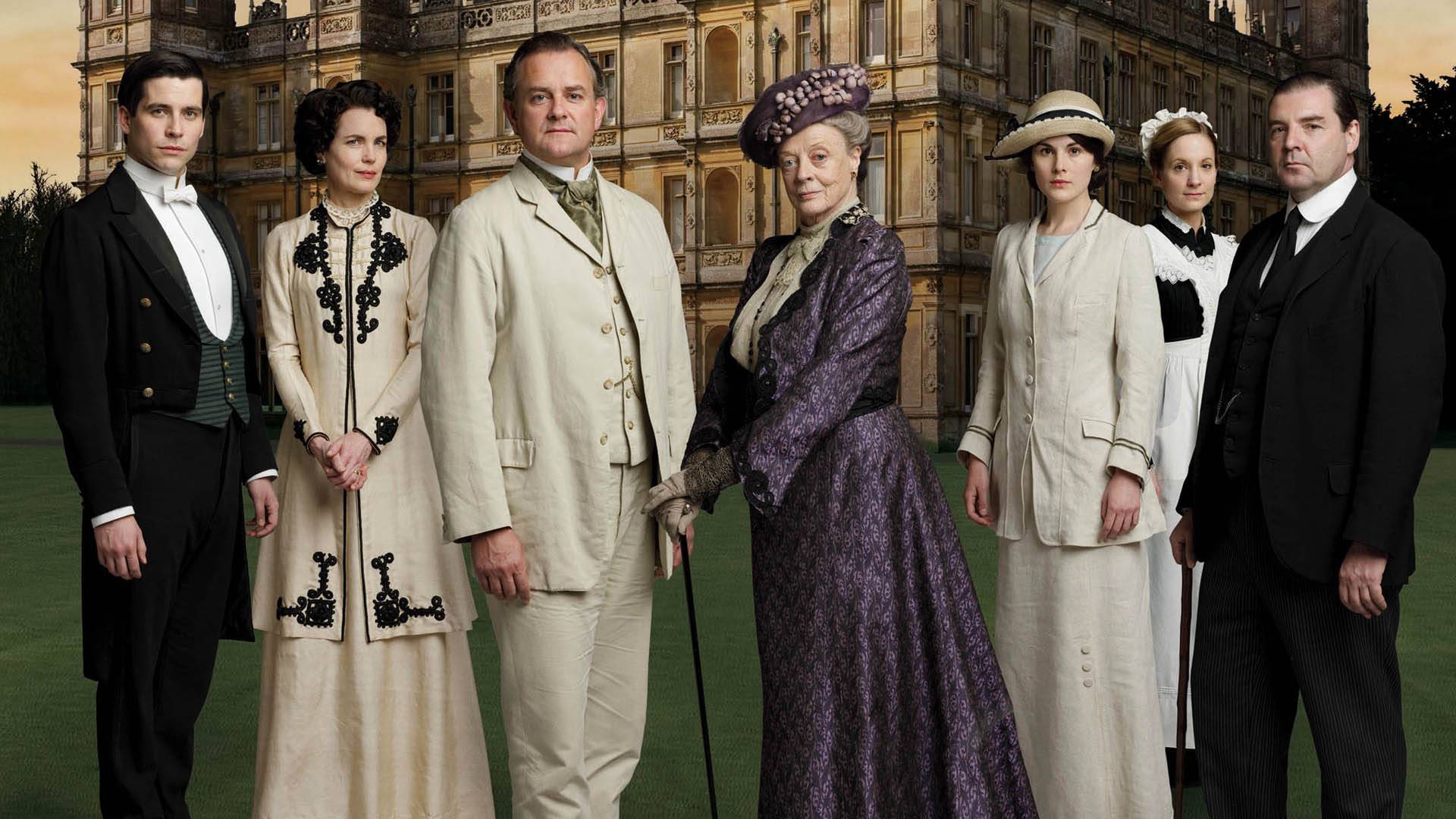 downton, Abbey, British, Period, Drama, Television Wallpaper