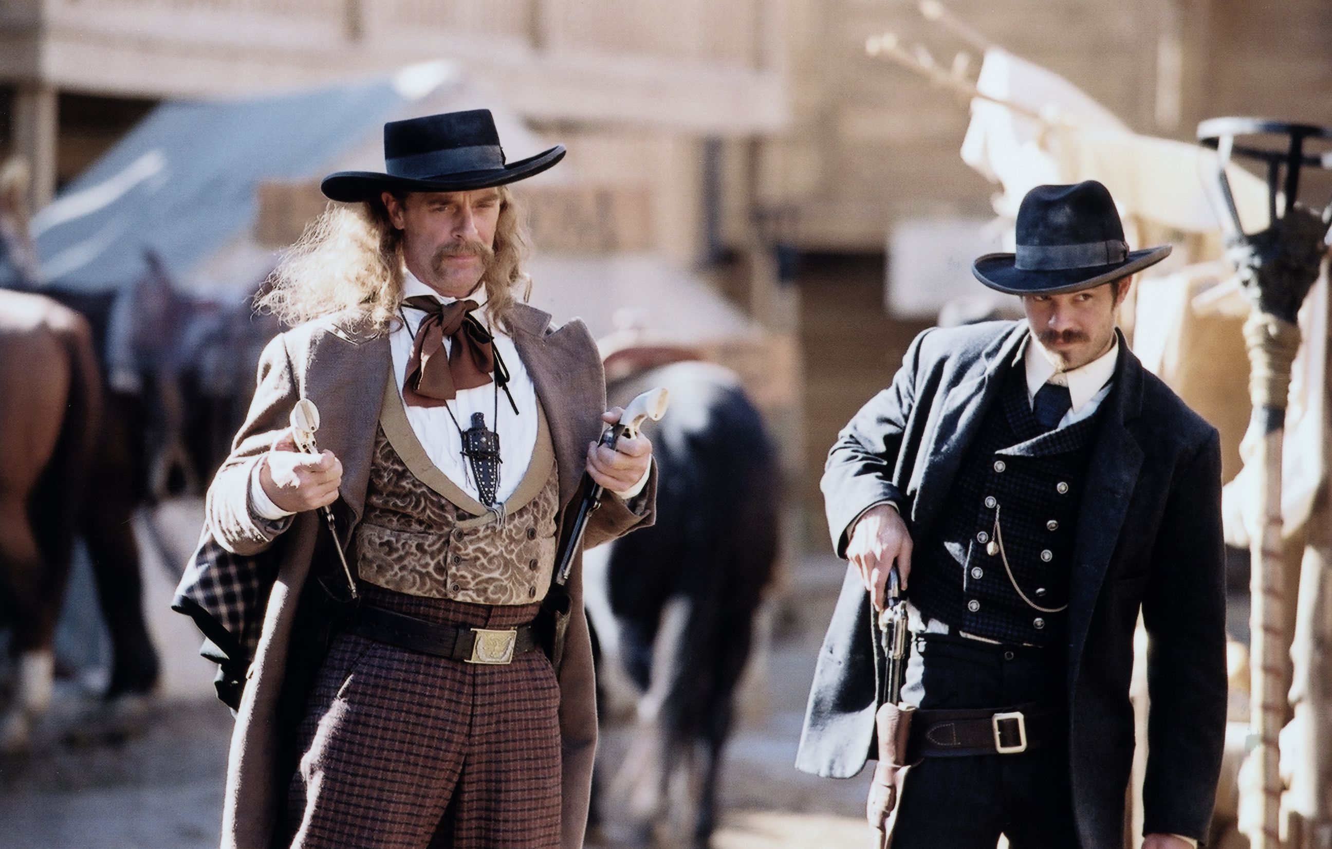 deadwood, Hbo, Western, Drama, Television, Weapon, Gun, Pistol Wallpaper