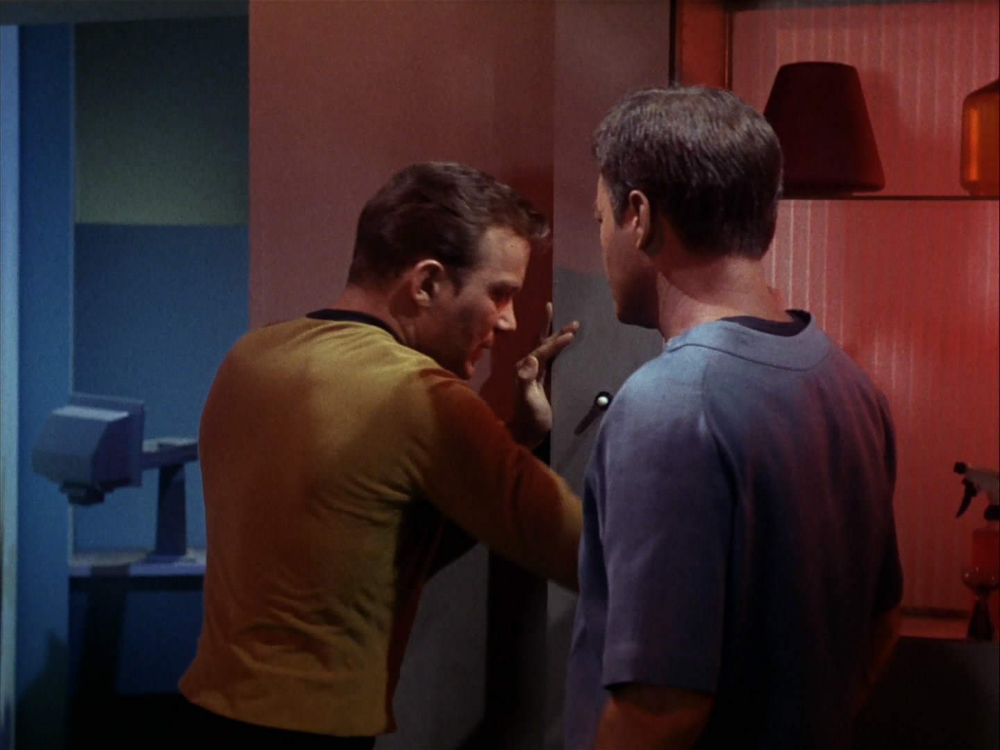 star, Trek, Sci fi, Action, Adventure, Television, The enemy within,  83 Wallpaper