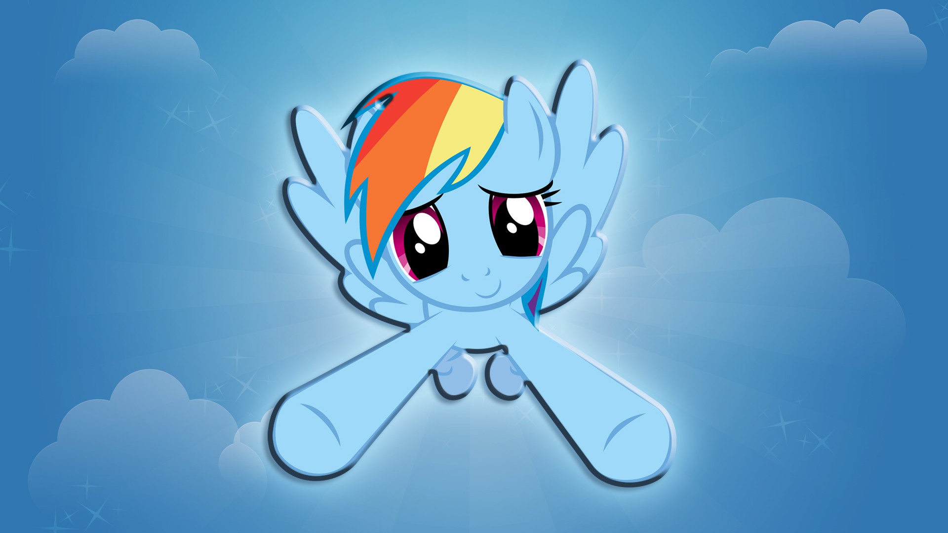 incoming, Rainbow, Dash, My, Little, Pony , Friendship, Is, Magic Wallpaper