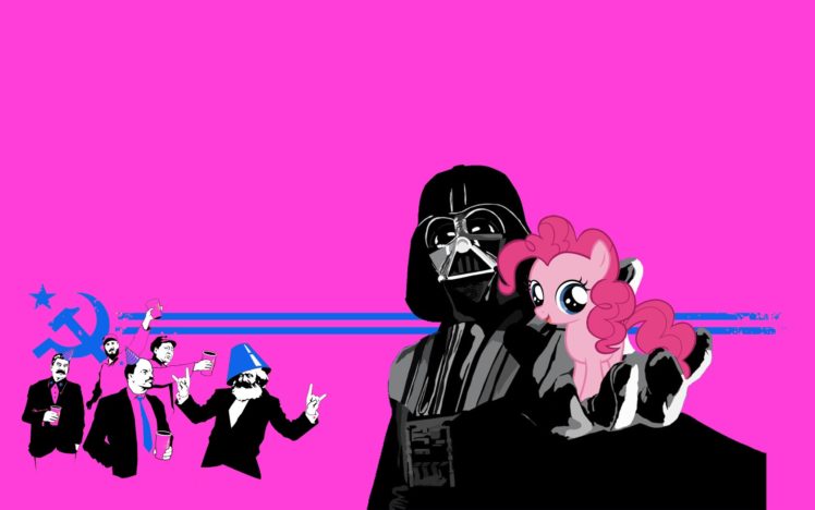 darth, Vader, My, Little, Pony, Pinkie, Pie HD Wallpaper Desktop Background