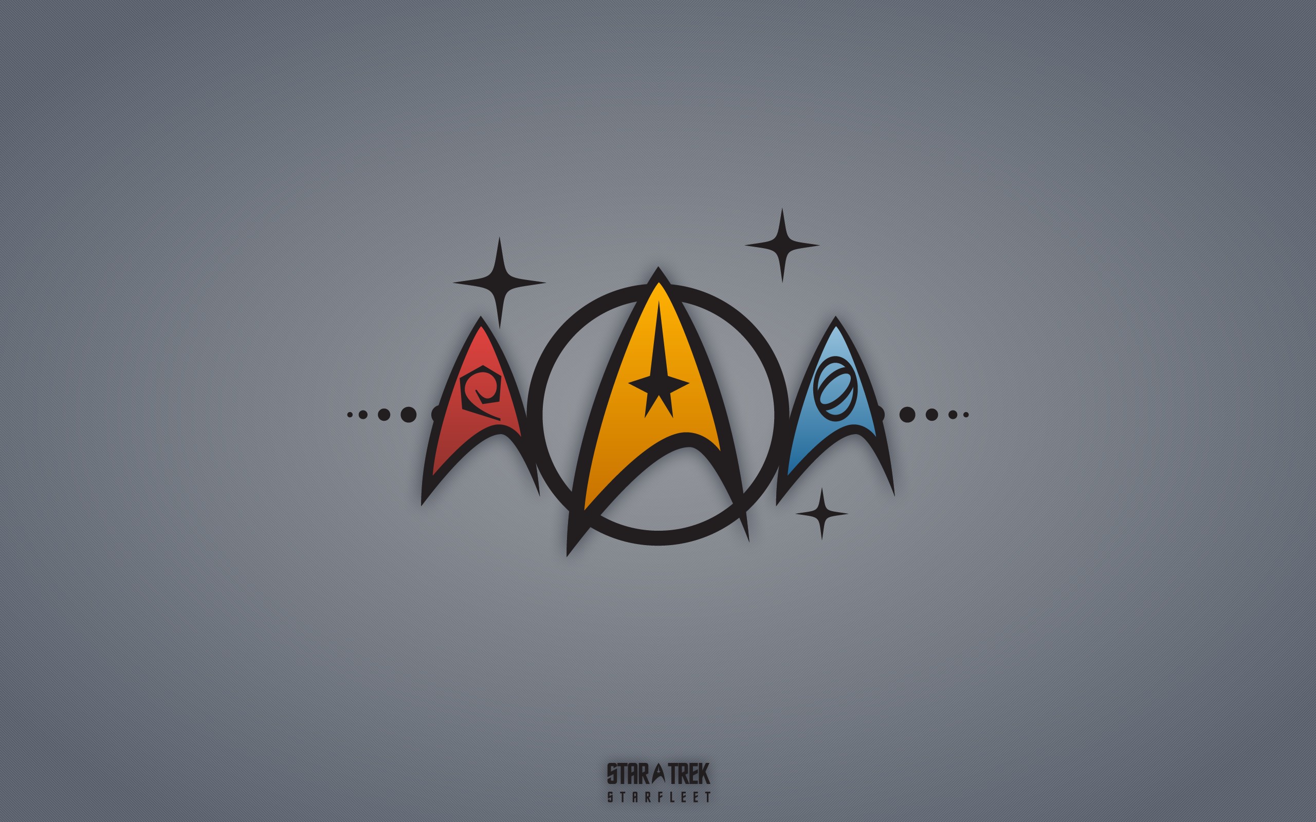 star, Trek, Symbols Wallpaper