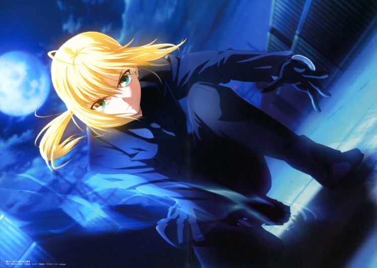 anime, Saber, Fate zero, Scans, Fate, Series HD Wallpaper Desktop Background