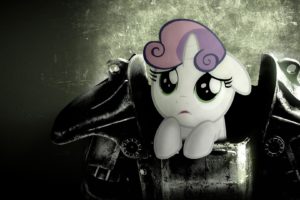 armor, Ponies, Fallout, 3, Sweetie, Belle, My, Little, Pony , Friendship, Is, Magic