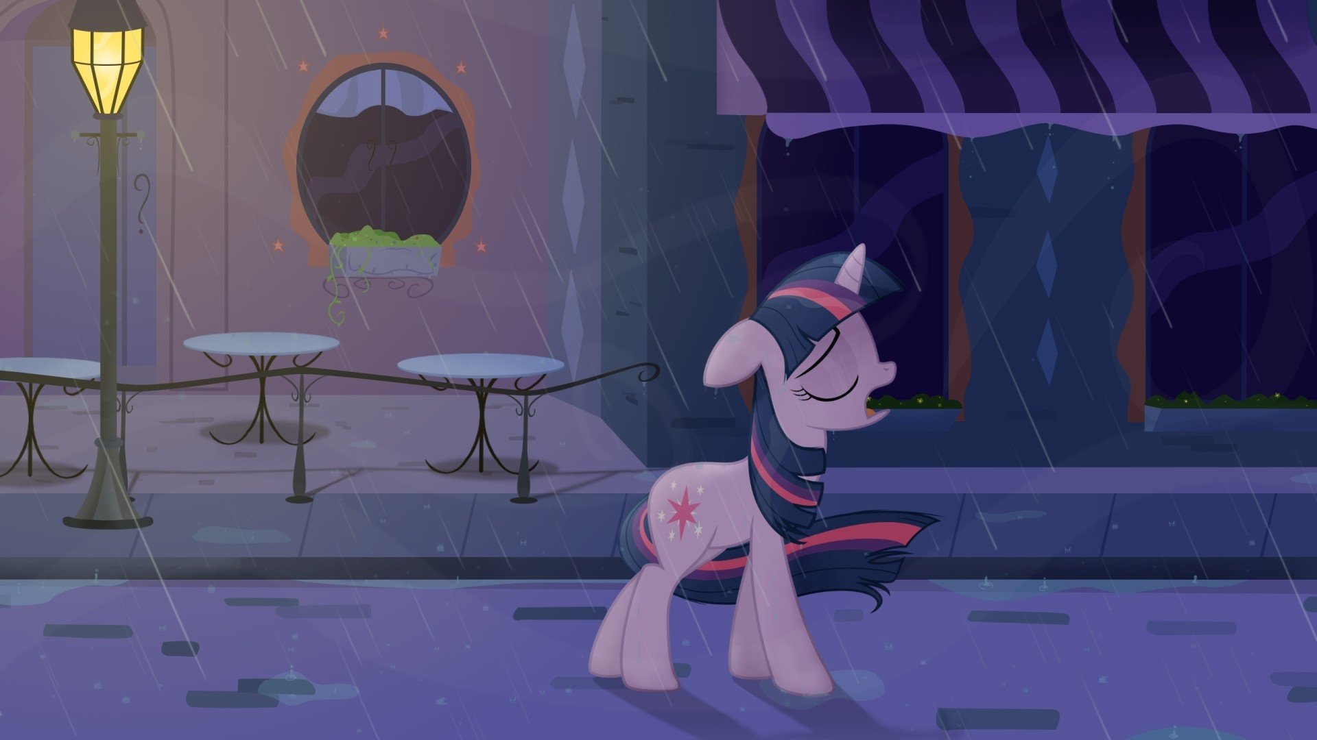 rain, Ponies, Twilight, Sparkle, My, Little, Pony , Friendship, Is, Magic Wallpaper