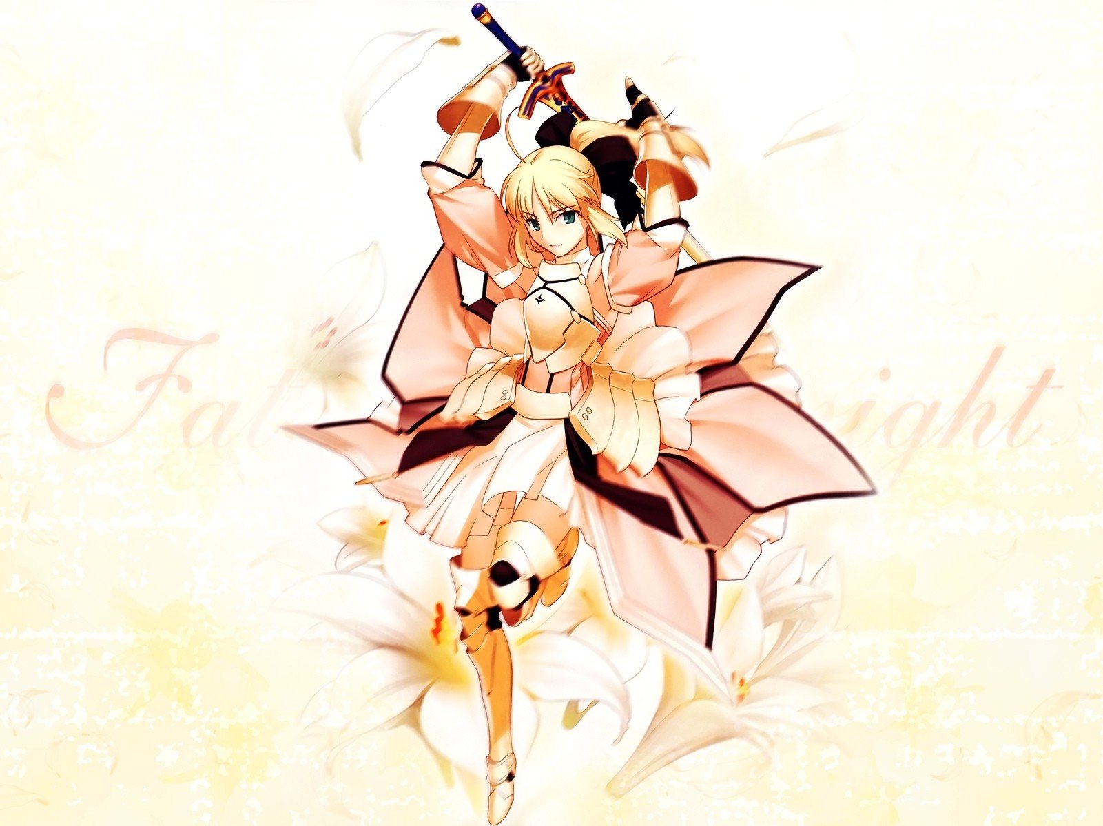 fate stay, Night, Fate, Unlimited, Codes, Type moon, Saber, Saber, Lily, Detached, Sleeves, Fate, Series Wallpaper