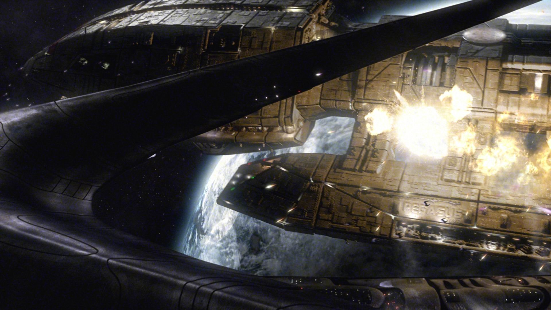 battlestar, Galactica Wallpaper