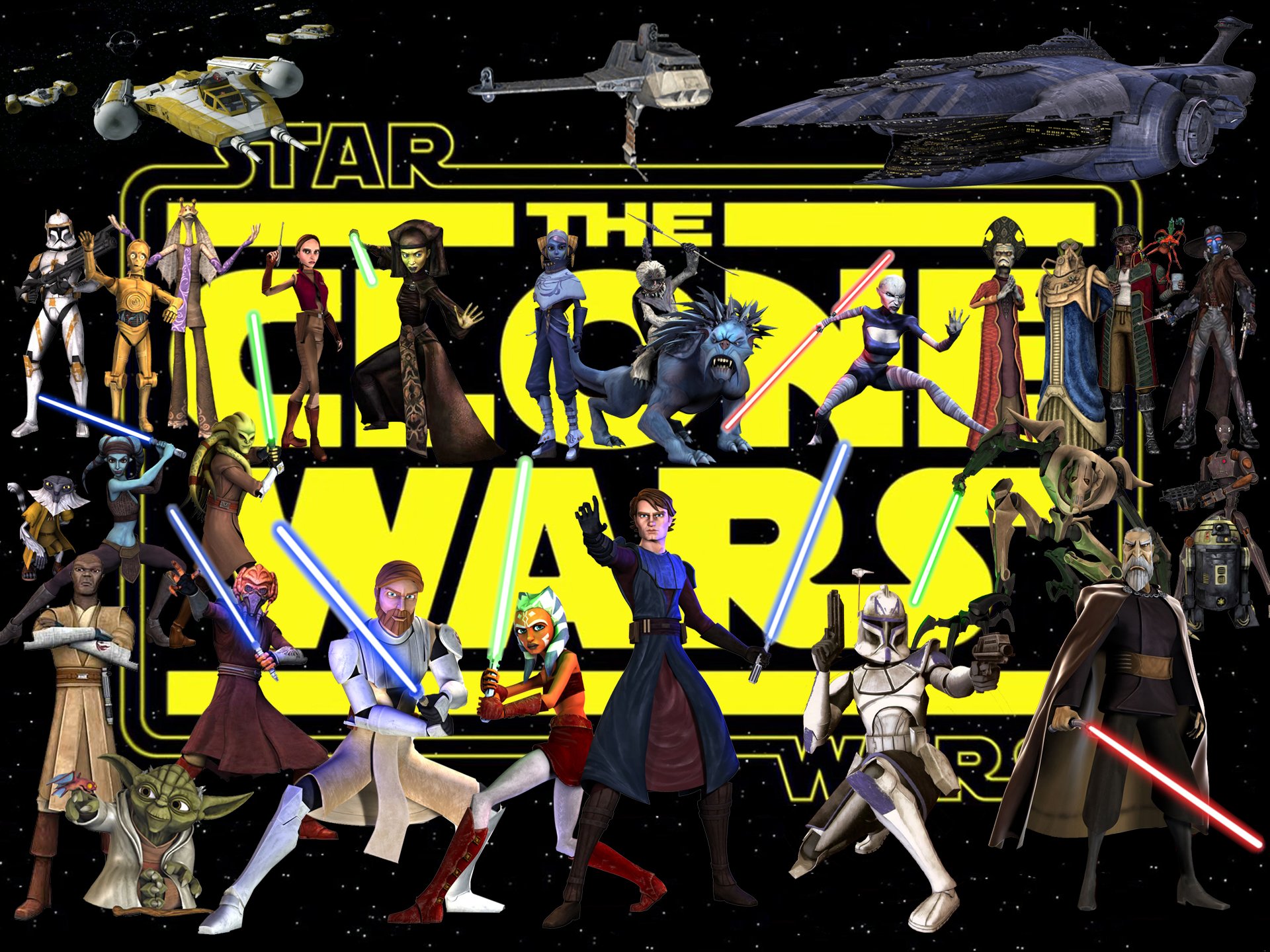 star, Wars, Clone, Wars, Animation, Sci fi, Cartoon, Futuristic, Television, Clones, Series,  59 Wallpaper