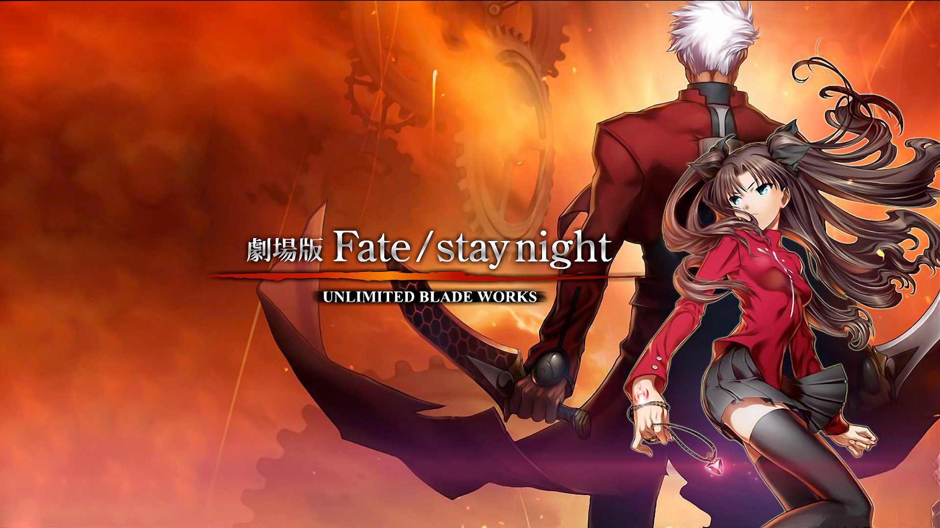 fate stay, Night, Tohsaka, Rin, Archer,  fate stay, Night , Fate, Series Wallpaper