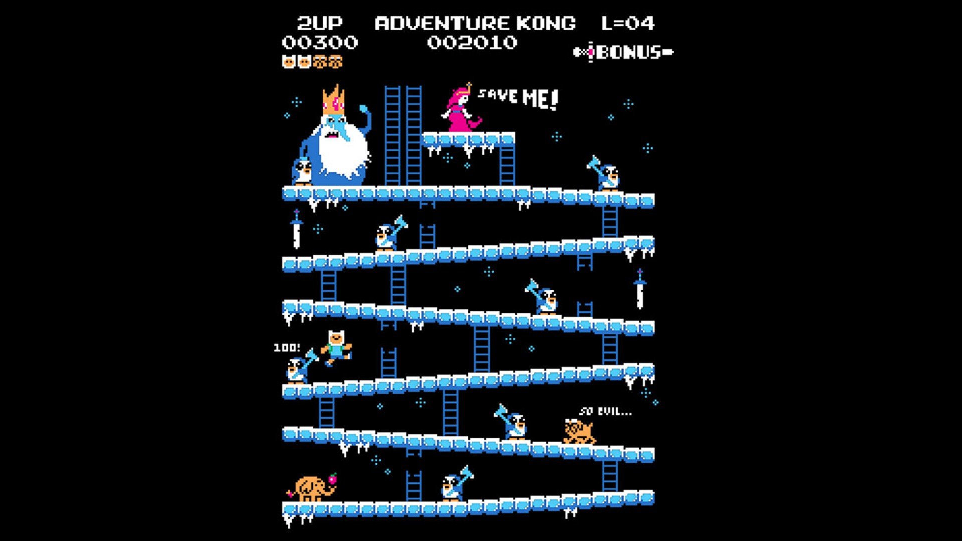 parody, Donkey, Kong, Adventure, Time, Kong, Adventure, Retro, Games, Nosfyrr Wallpaper