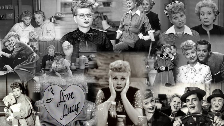 i, Love, Lucy, Comedy, Family, Sitcom, Television, I love lucy, Collage HD Wallpaper Desktop Background