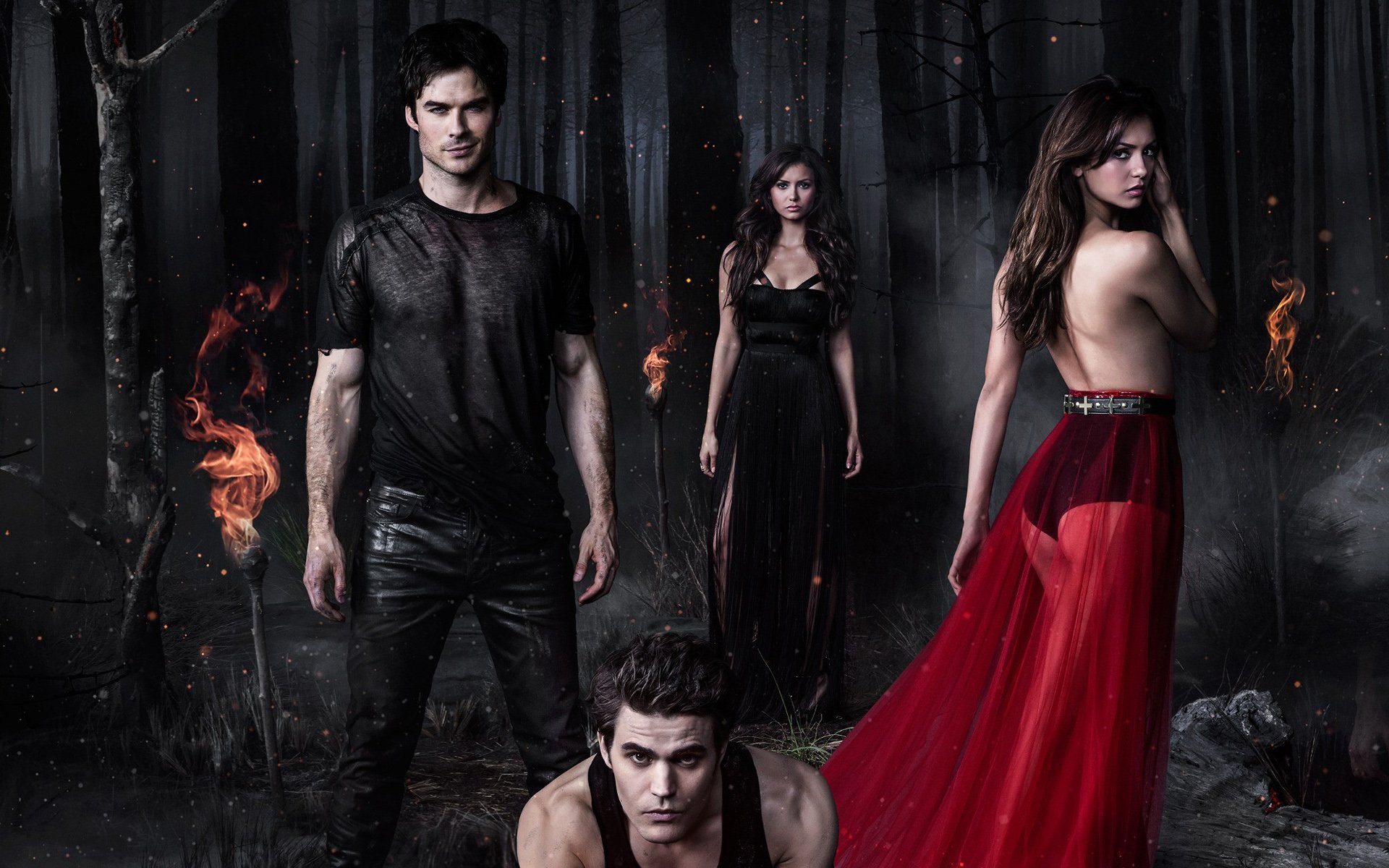 vampire, Diaries, Drama, Fantasy, Horrror, Television, Series Wallpaper
